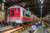 MTA Metro-North Railroad MNCW 8706 8707, New Haven, Connecticut