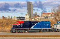 Amtrak Train 863, AMTK 740, Albany-Rensselaer, New York
