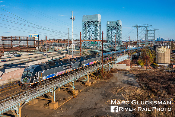 NJT "Railmen For Children", NJTR 4504 "Marine Corps", Newark, New Jersey