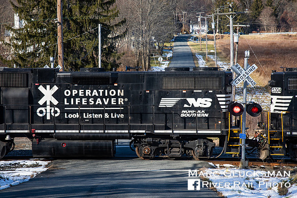 Norfolk Southern 5303, Operation Lifesaver, Roxbury, New Jersey