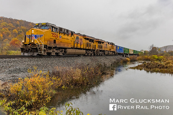 NS 22K, UP 7526, Swain, New York