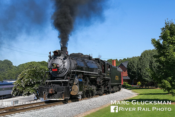 Southern Railway 4501, Tennessee Valley Railway Museum, Chattanooga, Tennessee