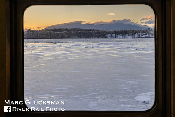 Webb Rail On the Hudson River, Germantown, New York