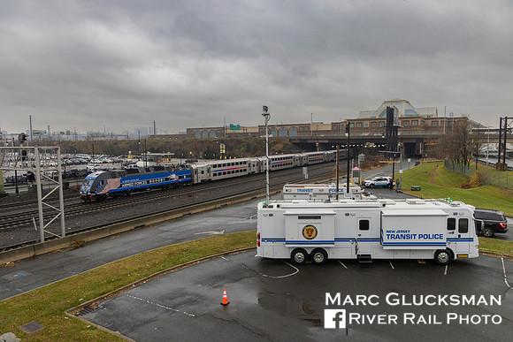 NJT 4502 "Armed Forces Wrap", Secaucus Junction, Secaucus, New Jersey