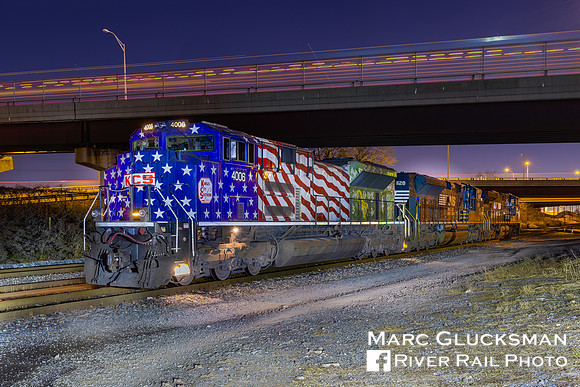 Norfolk Southern 64K, KCS 4006 (Support Out Troops), Carteret, New Jersey
