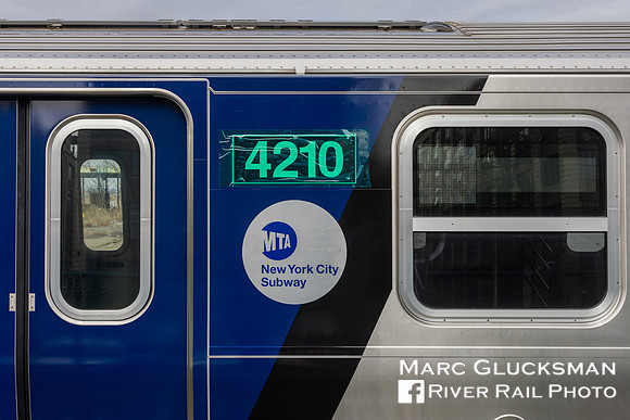 MTA NYCT Subway R211A 4210, NYNJ Rail, South Brooklyn Marine Terminal, Brooklyn, New York