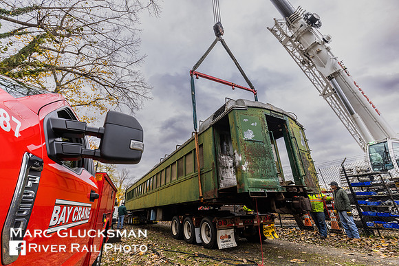 DL&W MU Car, Croton North, Croton-On-Hudson, New York