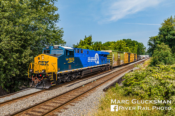 CSX M403-08, CSXT 1976 (Conrail Heritage), West Nyack, New York