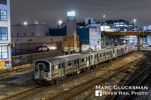 MTA NYCT Subway R-110A 8001, South Brooklyn Railway, Brooklyn, New York