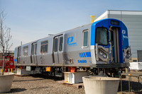 PATH PA-5 5486 (Demo Shell), Harrison Yard, Harrison, New Jersey
