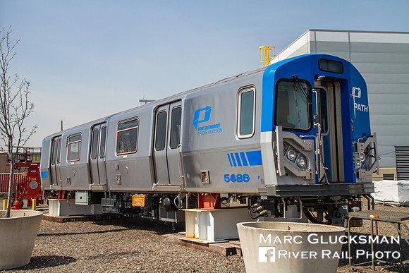 PATH PA-5 5486 (Demo Shell), Harrison Yard, Harrison, New Jersey