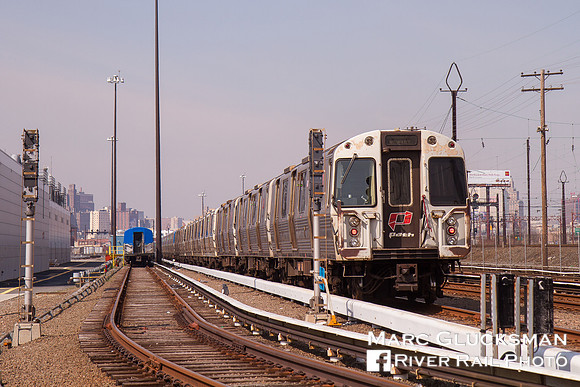 PATH PA-4 841 and PA-5, Harrison Yard, Harrison, New Jersey