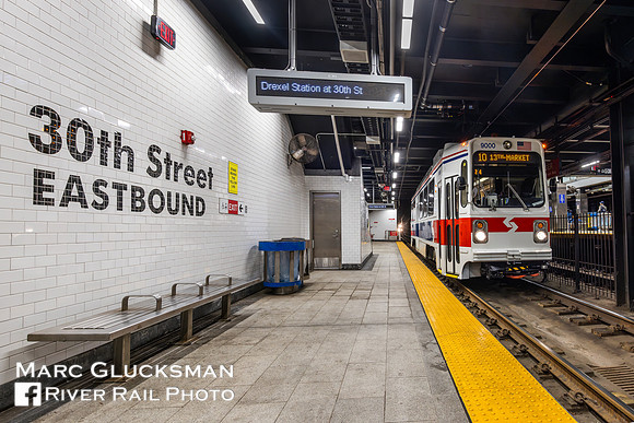 SEPTA 9000, Market-30, Philadelphia, Pennsylvania
