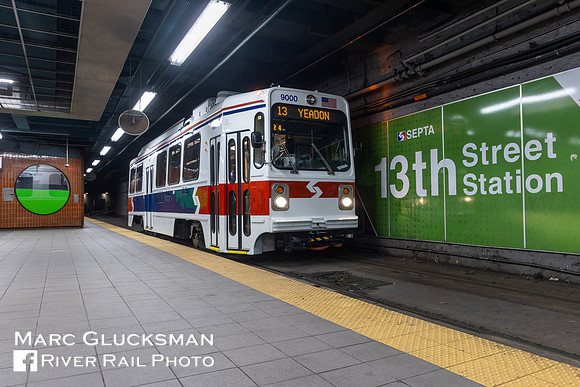 SEPTA 9000, Market-13, Philadelphia, Pennsylvania