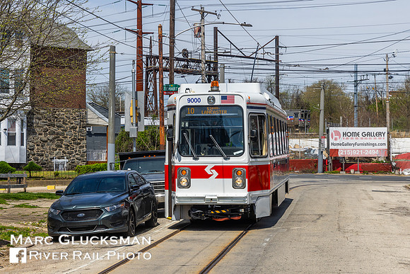 SEPTA 9000, 54-Lancaster, Philadelphia, Pennsylvania