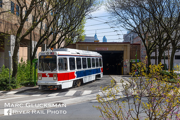 SEPTA 9000, Market-36, Philadelphia, Pennsylvania