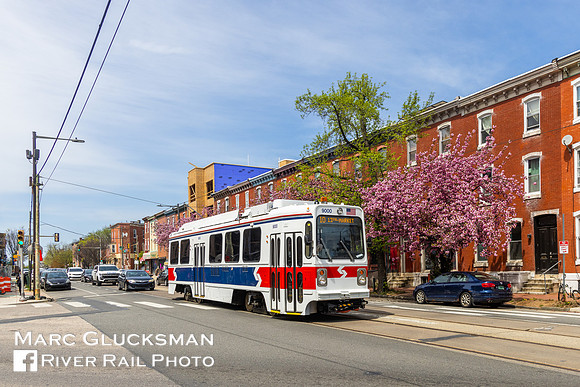 SEPTA 9000, Powelton-Lancaster, Philadelphia, Pennsylvania