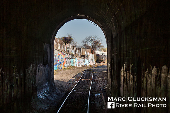 New York & Atlantic Railway NYA, Bay Ridge Tunnel, Brooklyn, New York