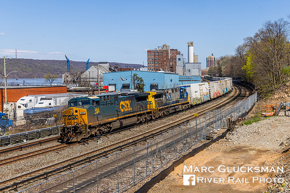 CSX M701, CSXT 464, Ludlow, Yonkers, New York