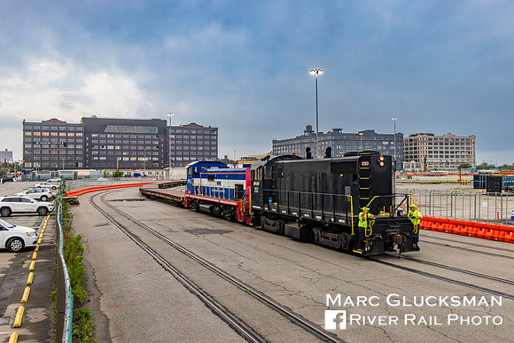 NJYNJ Rail, KLWX 253 and NYNJ 5101, South Brooklyn Marine Terminal, Brooklyn, New York