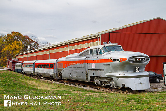 Chicago, Rock Island, and Pacific CRIP 3, Aerotrain, The National Museum Of Transportation, St. Louis, Missiouri