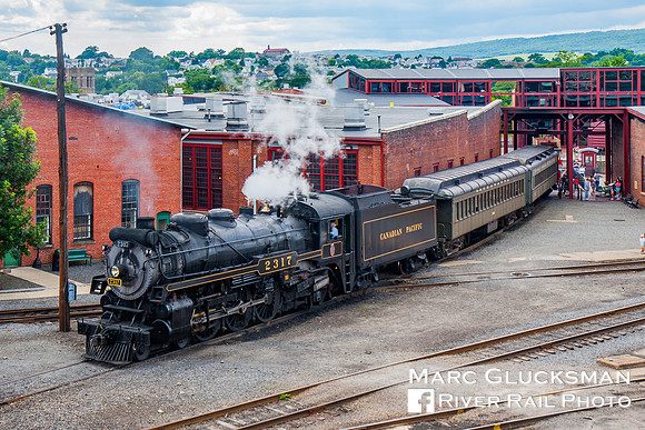 Canadian Pacific Railway 2317, Steamtown NHS, Scranton, Pennsylvania