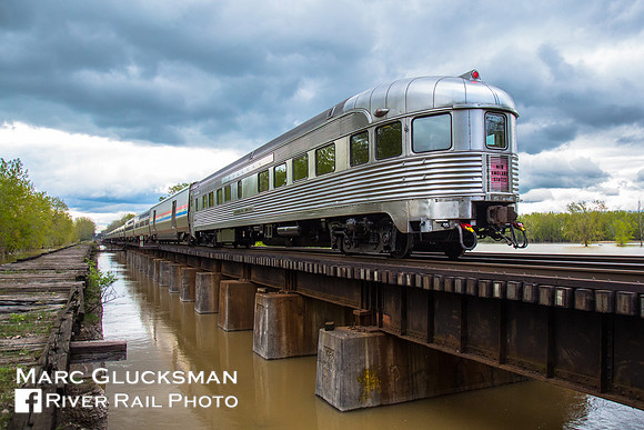 Webb Rail former New York Central car "Babbling Brook" at Savannah, NY