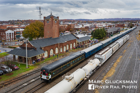 Clinchfield 100, 2019 CSX Santa Train, Kingsport, Tennessee