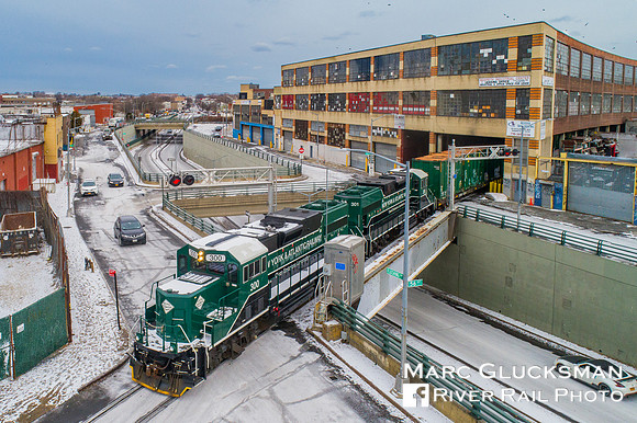 New York & Atlantic Railway, Maspeth, New York