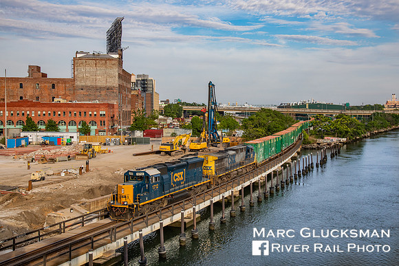 CSX on the Oak Point Link, Bronx, New York