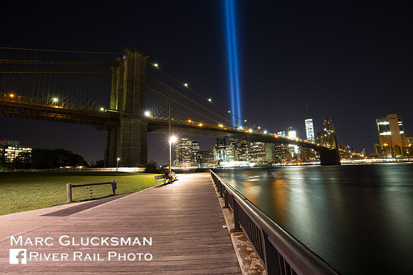 911 Tribute In Light, Brooklyn, New York