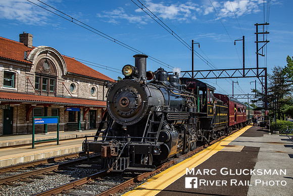 New Hope Railroad #40 at Lansdale, Pennsylvania