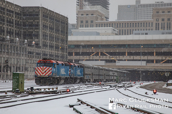 Metra F40s, Chicago, Illinois