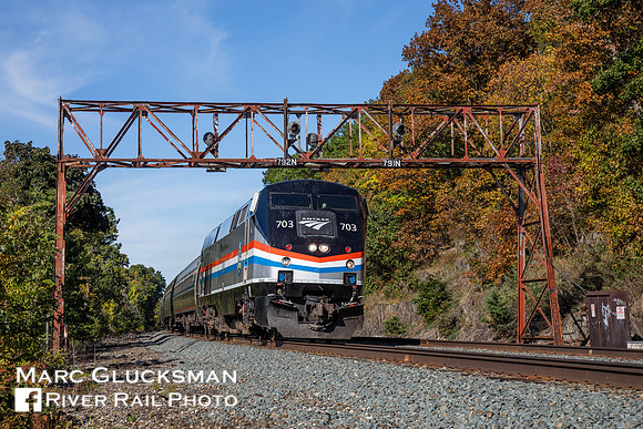 Amtrak Empire Service - Hyde Park, New York