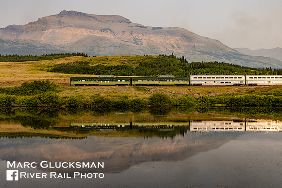 Webb Rail at East Glacier Park, Montana