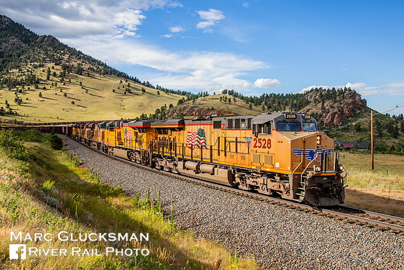 UP 2528, Coal Creek Canyon, Arvada, Colorado
