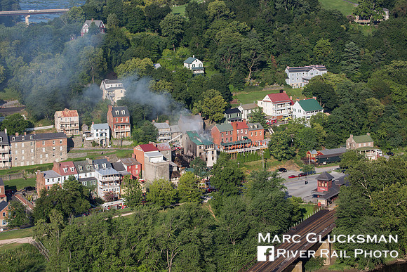 July 23, 2015 Harpers Ferry Fire, Harpers Ferry, West Virginia