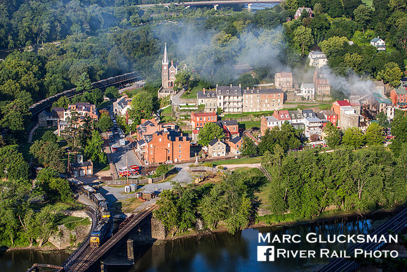 July 23, 2015 Harpers Ferry Fire, Harpers Ferry, West Virginia