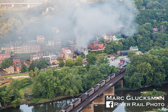 July 23, 2015 Harpers Ferry Fire, Harpers Ferry, West Virginia