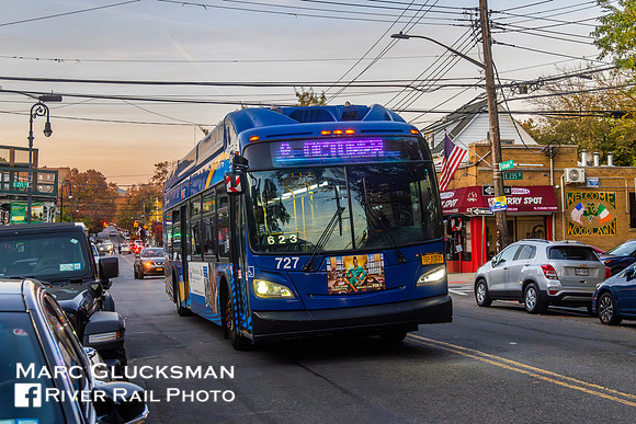 MTA NYCT 727, "Breast Cancer Awareness/October", Bronx, New York