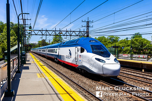Amtrak Alstom Acela2, Greenwich, Connecticut
