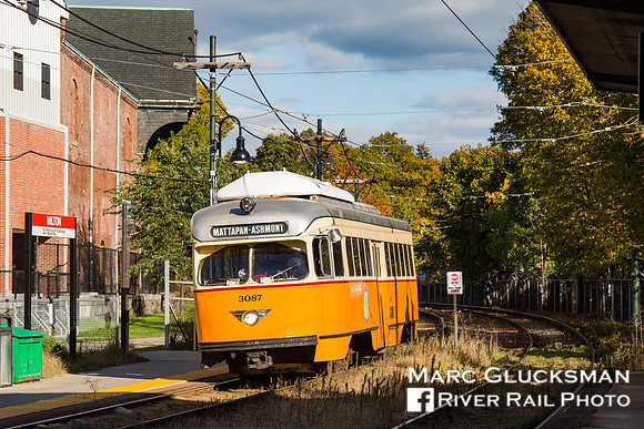 MBTA 3087, Milton, Massachusetts