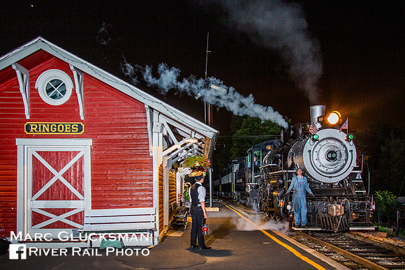 Black River & Western Railroad, BRW 60, Ringoes, New Jersey