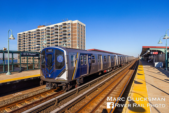 MTA NYCT Subway R-211A 4190, B98-Playland, New York