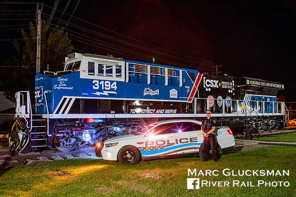 CSX 3194, Spirit Of Our Law Enforcement, Lake Shore Railway Museum, North East, Pennsylvania