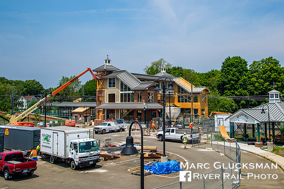 Branford Station Construction, Branford, Connecticut