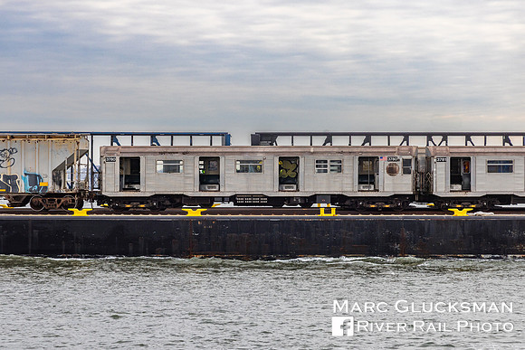 NYNJ Rail, McAllister Towing Bruce McAllister, MTA NYCT Subway R32, New York Harbor