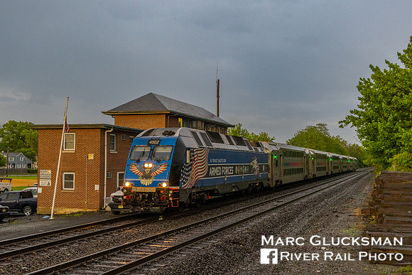 NJT 4502 (Armed Forces), Raritan, New Jersey