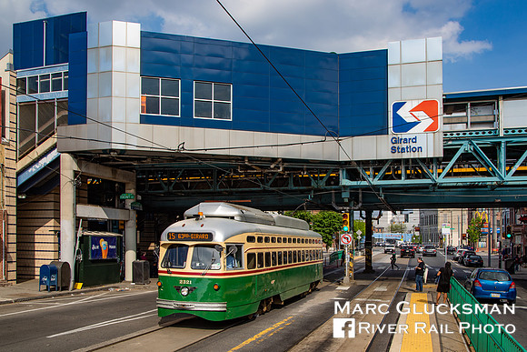 SEPTA SPAX 2738, Girard Station, Philadelphia, Pennsylvania