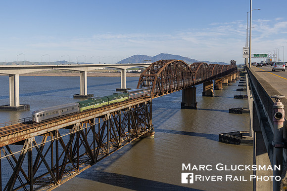 Webb Rail on the Benicia-Martinez Bridge, Benicia, California